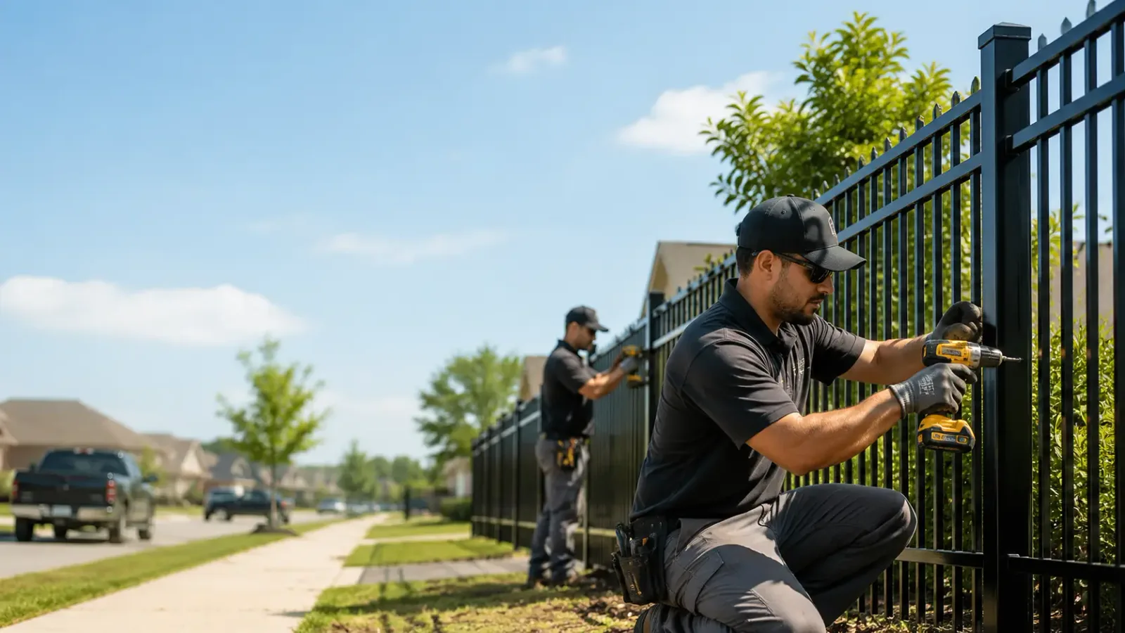 Metal Fence Installation in San Jose, IL